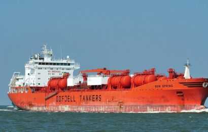 transportation of goods by chemical tanker