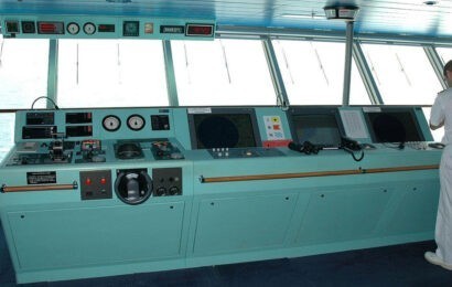 control of the ship from the bridge